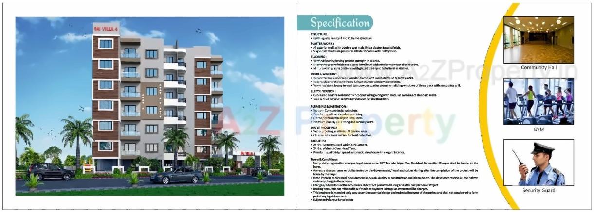  of real estate project Sai Villa located at Palanpur, Banaskantha, Gujarat