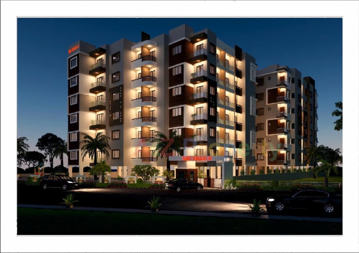 3D Elevation of real estate project Sai Villa located at Palanpur, Banaskantha, Gujarat