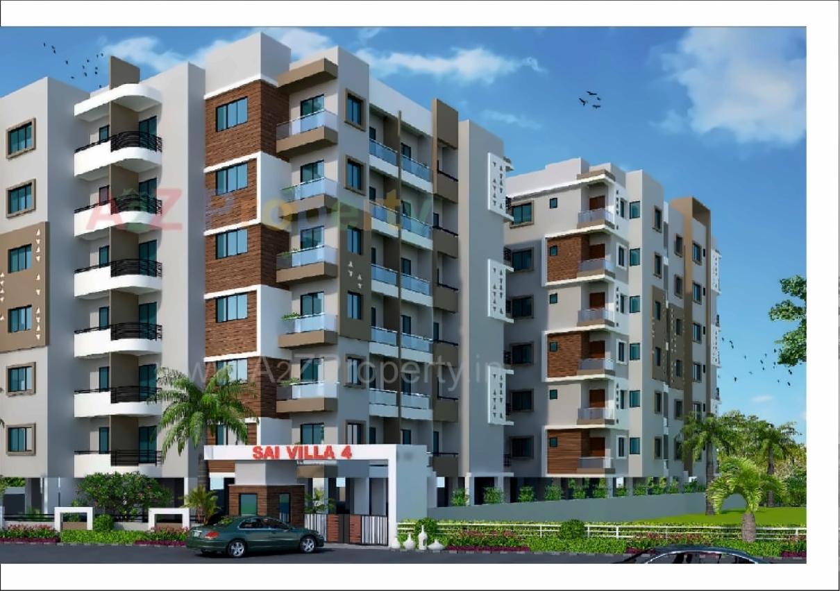 3D Elevation of real estate project Sai Villa located at Palanpur, Banaskantha, Gujarat