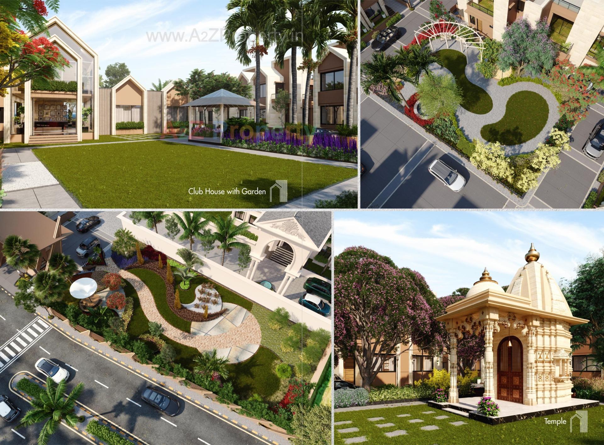 3D Elevation of real estate project Sai Villa located at Asbipura, Banaskantha, Gujarat