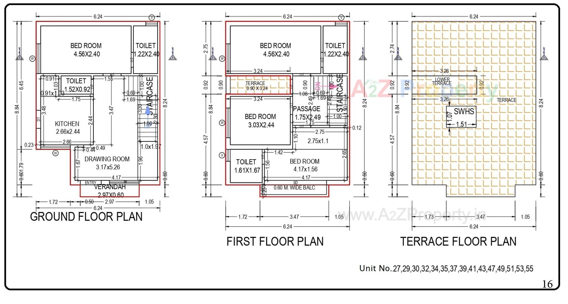 Layout of real estate project Sai Villa located at Palanpur, Banaskantha, Gujarat