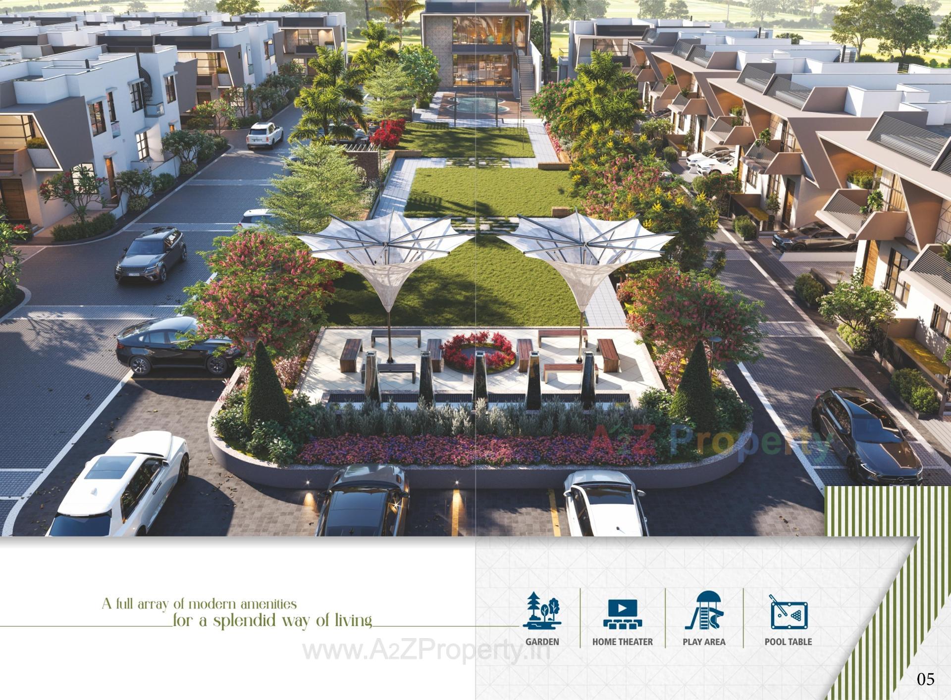 3D Elevation of real estate project Sai Villa located at Palanpur, Banaskantha, Gujarat