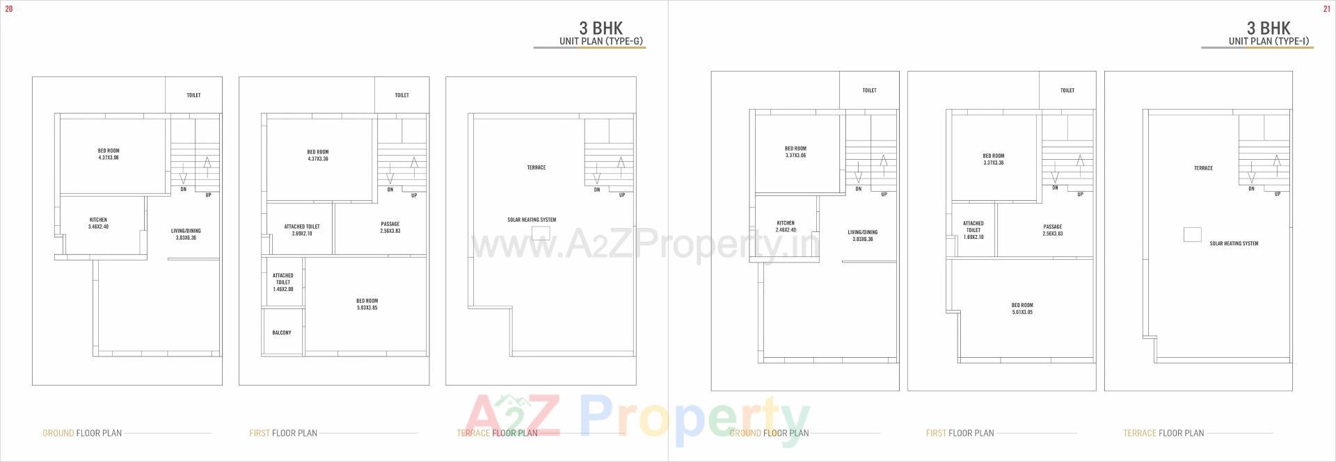 Layout of real estate project Shashwat Pride located at Palanpur, Banaskantha, Gujarat