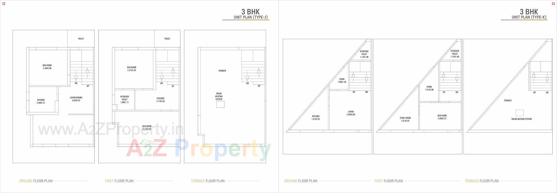 Layout of real estate project Shashwat Pride located at Palanpur, Banaskantha, Gujarat