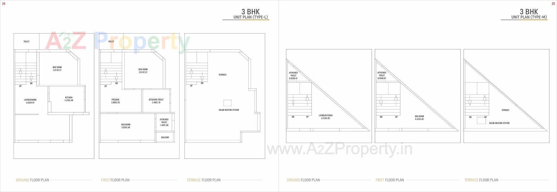 Layout of real estate project Shashwat Pride located at Palanpur, Banaskantha, Gujarat