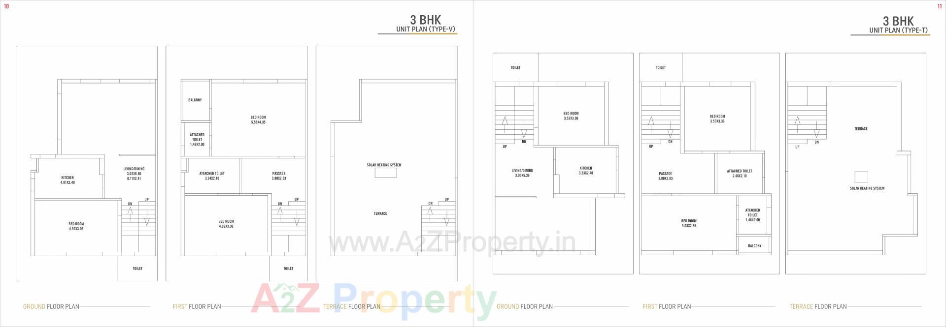 Layout of real estate project Shashwat Pride located at Palanpur, Banaskantha, Gujarat