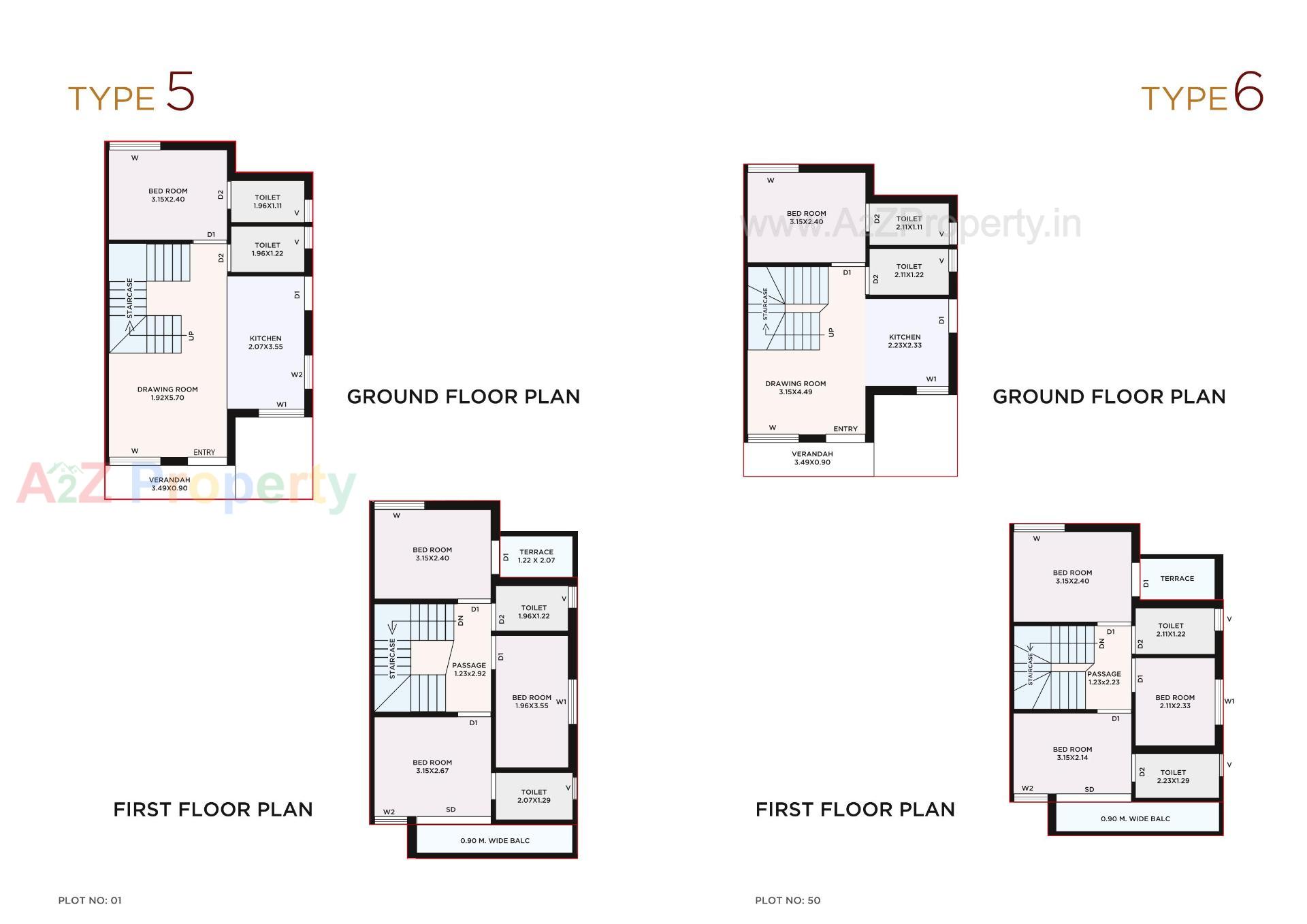 Layout of real estate project Shiv Ananta Bunglows located at Palanpur, Banaskantha, Gujarat
