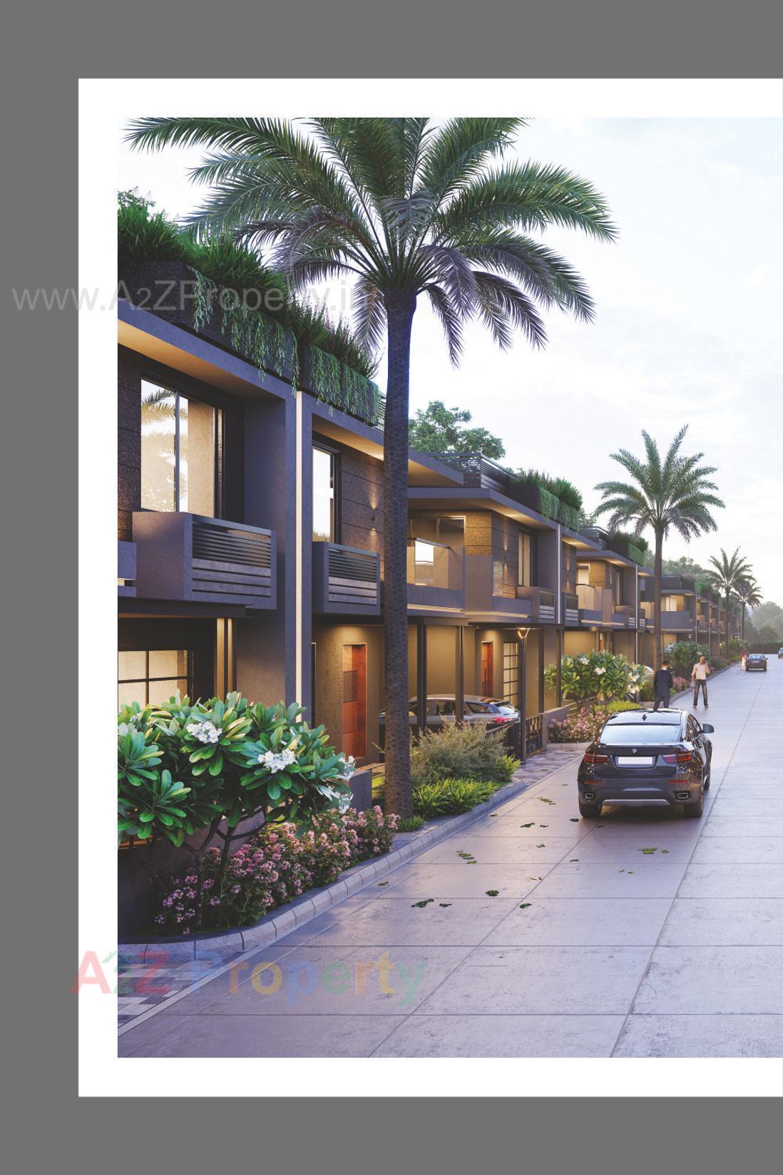 3D Elevation of real estate project Silicon Valley located at Palanpur, Banaskantha, Gujarat