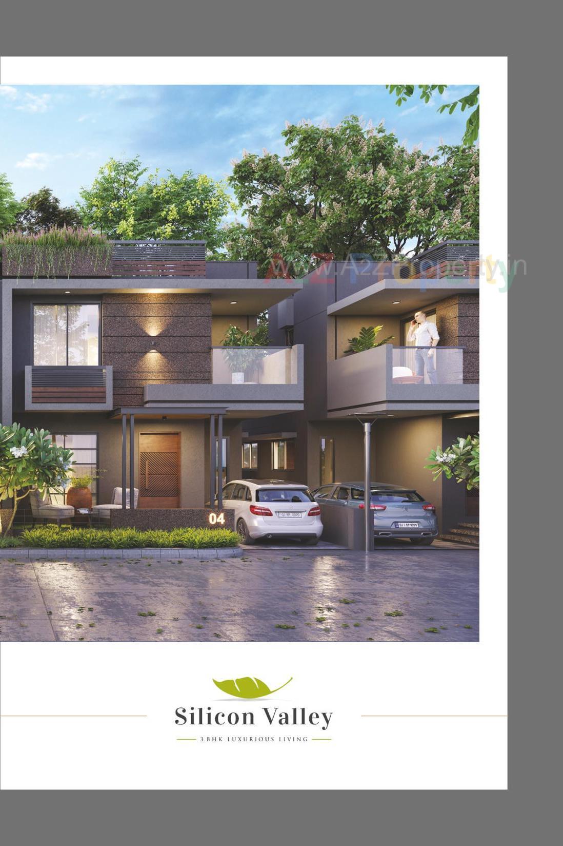 3D Elevation of real estate project Silicon Valley located at Palanpur, Banaskantha, Gujarat