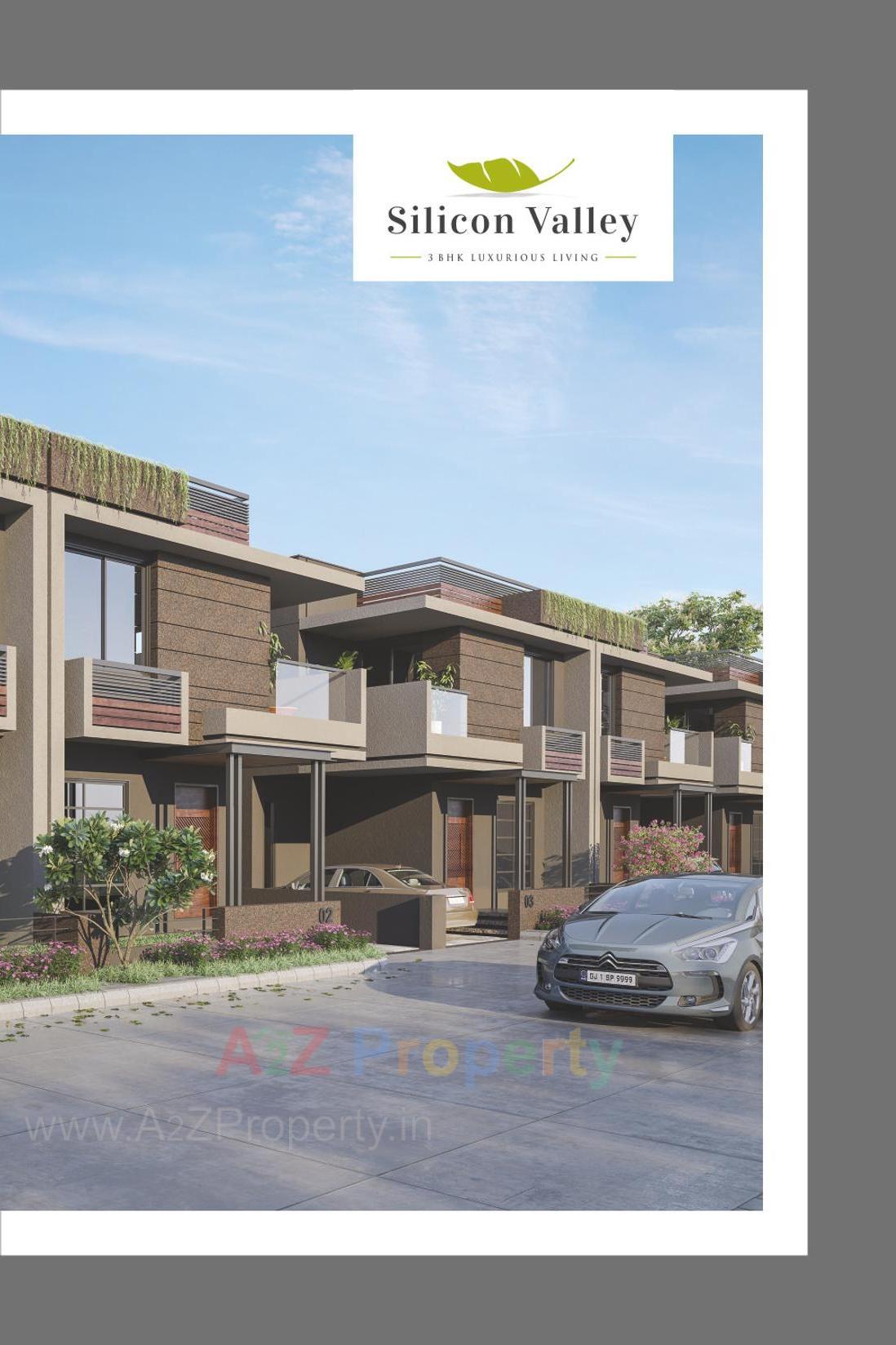 3D Elevation of real estate project Silicon Valley located at Palanpur, Banaskantha, Gujarat