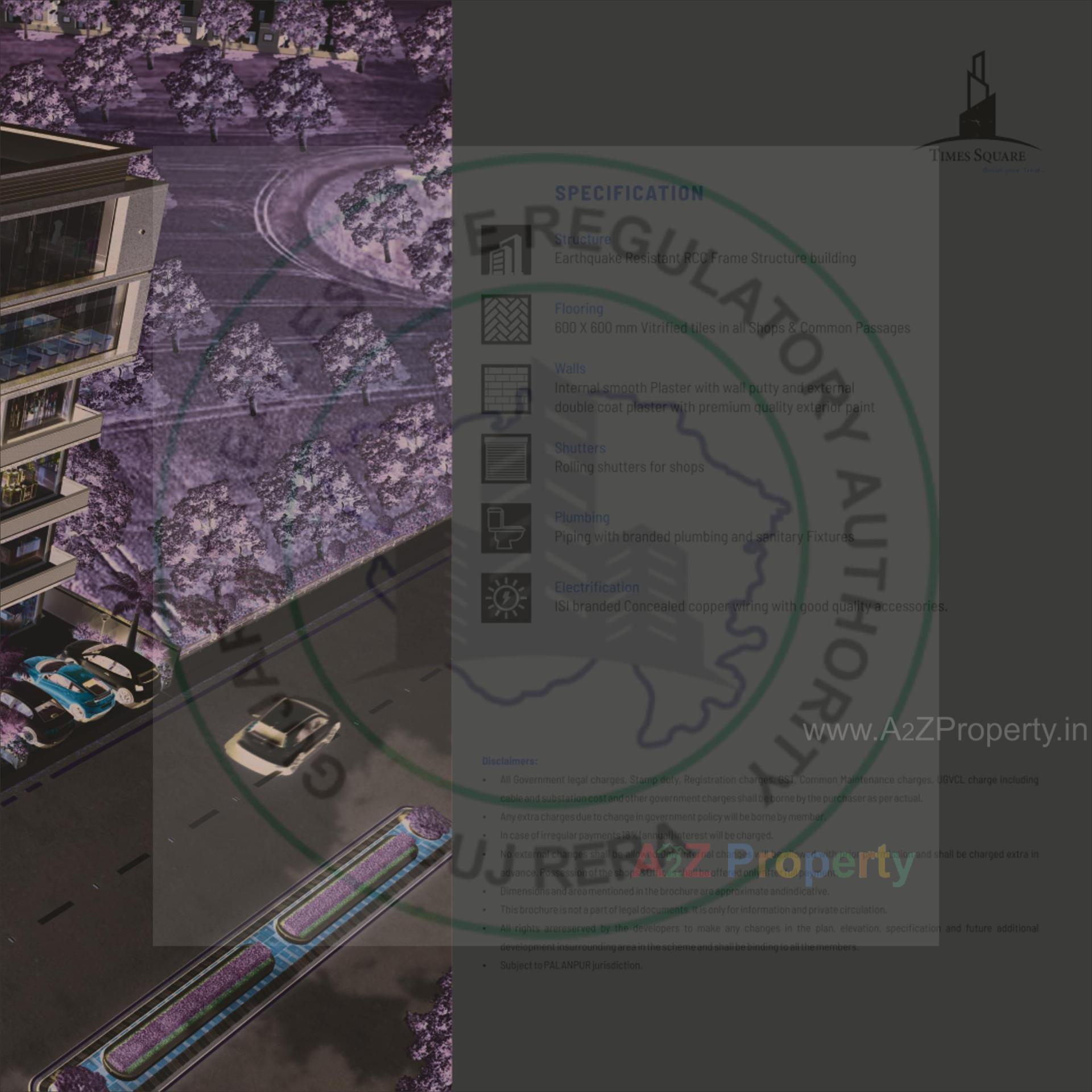  of real estate project Times Square located at Palanpur, Banaskantha, Gujarat