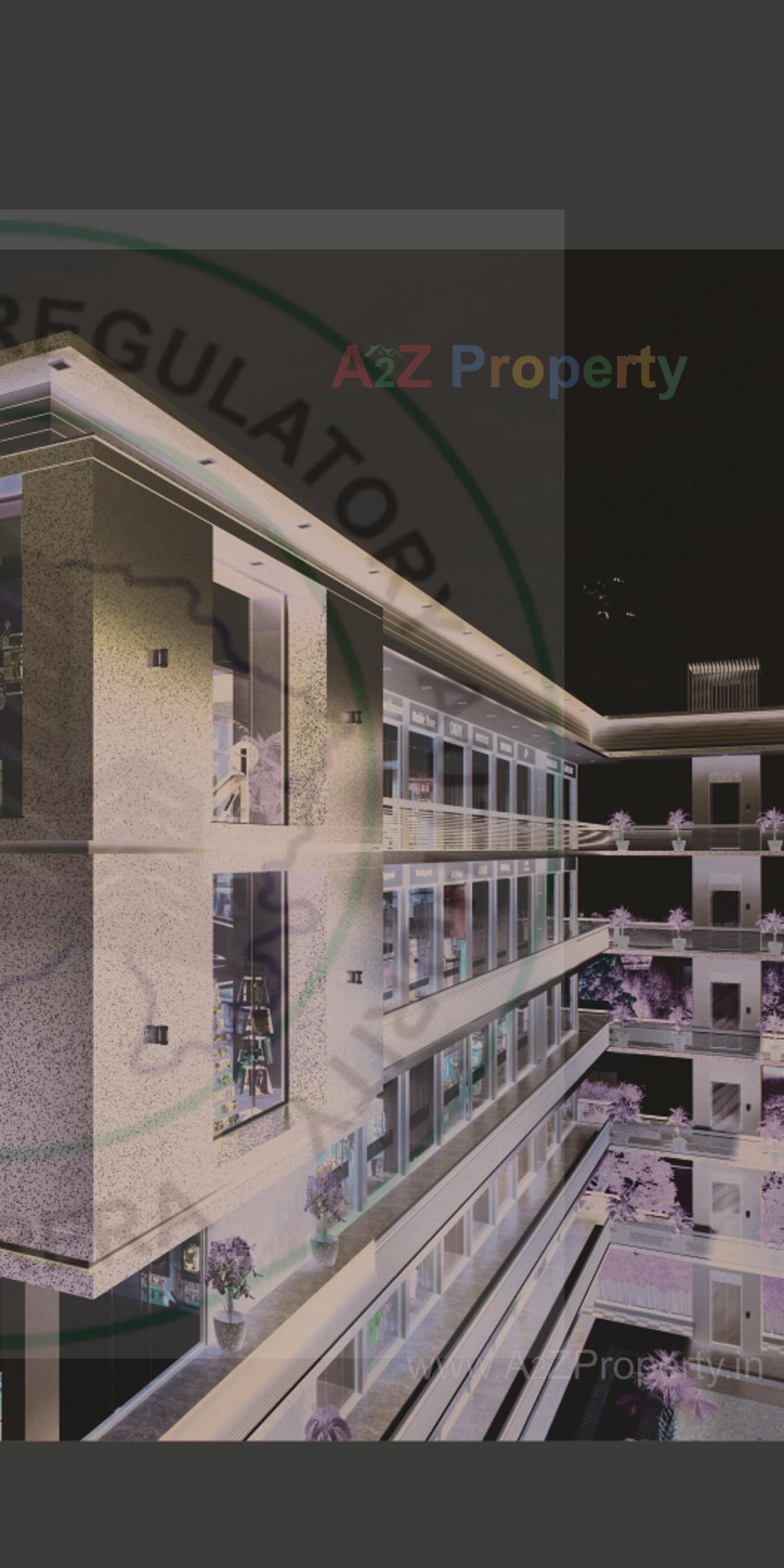 3D Elevation of real estate project Times Square located at Palanpur, Banaskantha, Gujarat