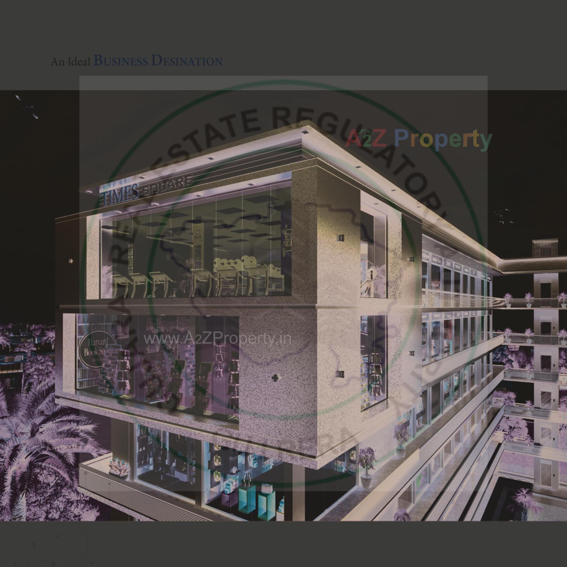 3D Elevation of real estate project Times Square located at Palanpur, Banaskantha, Gujarat