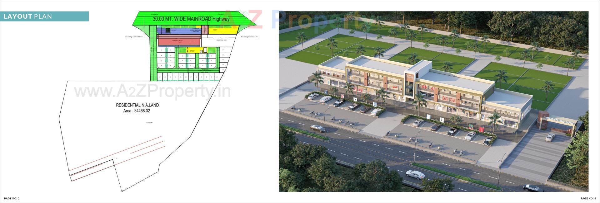  of real estate project Tirupati Square located at Palanpur, Banaskantha, Gujarat