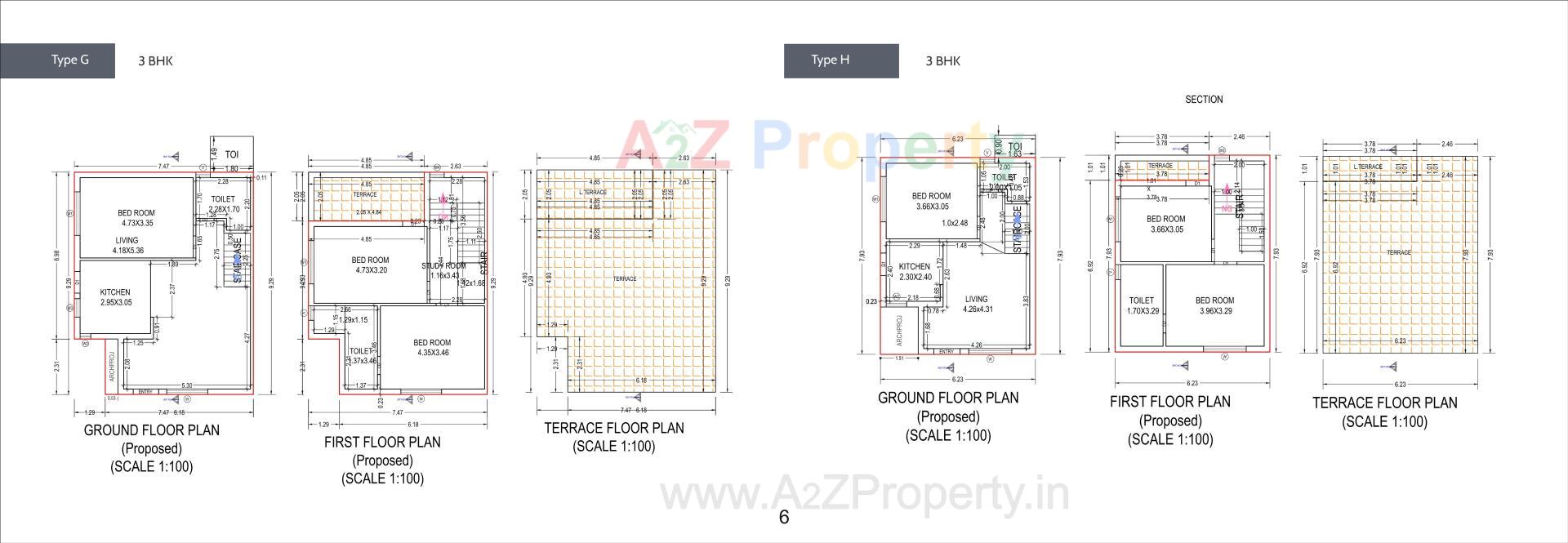 Layout of real estate project Umiyadham located at Palanpur, Banaskantha, Gujarat