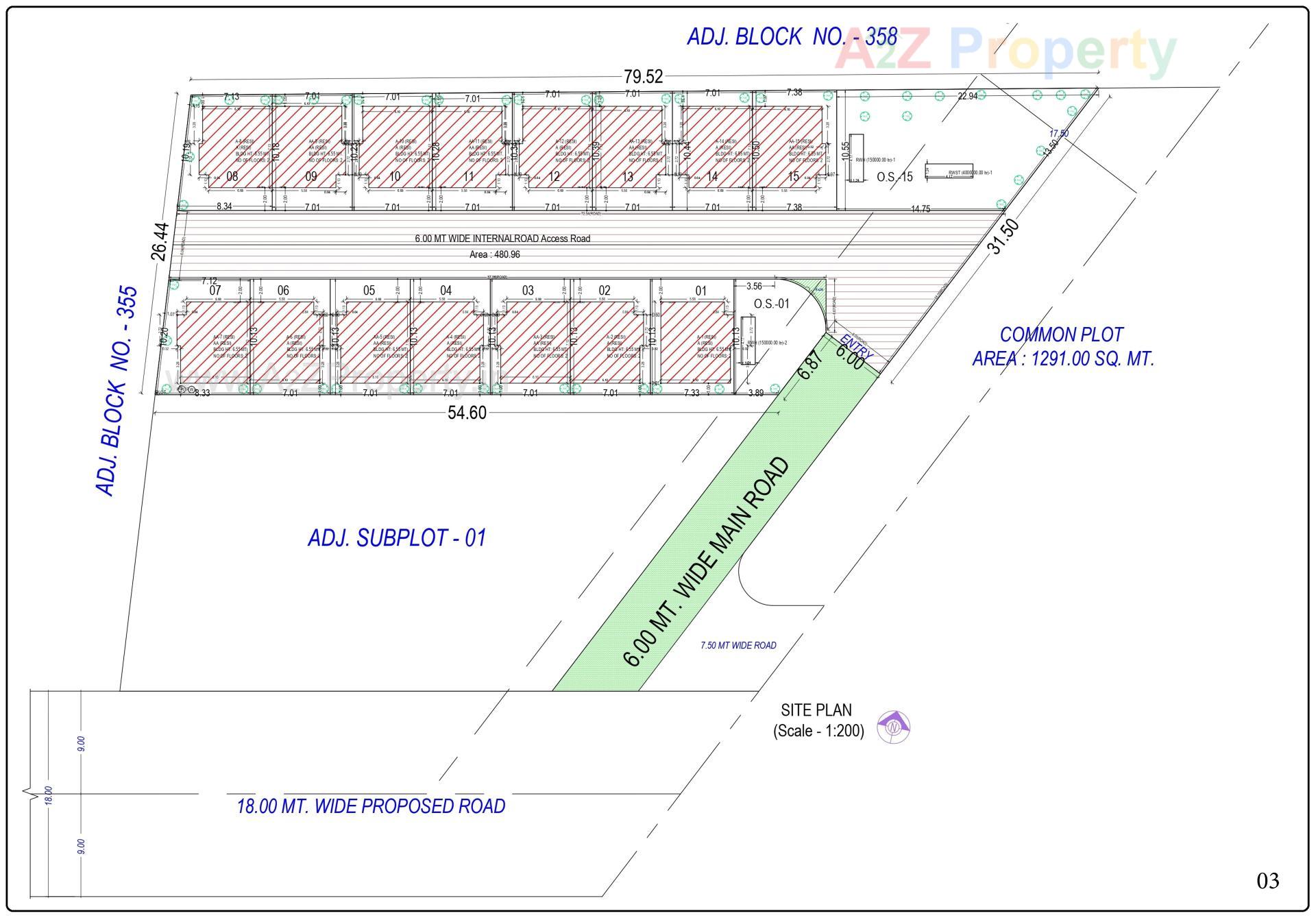 of real estate project 15 Villas located at Tavra, Bharuch, Gujarat
