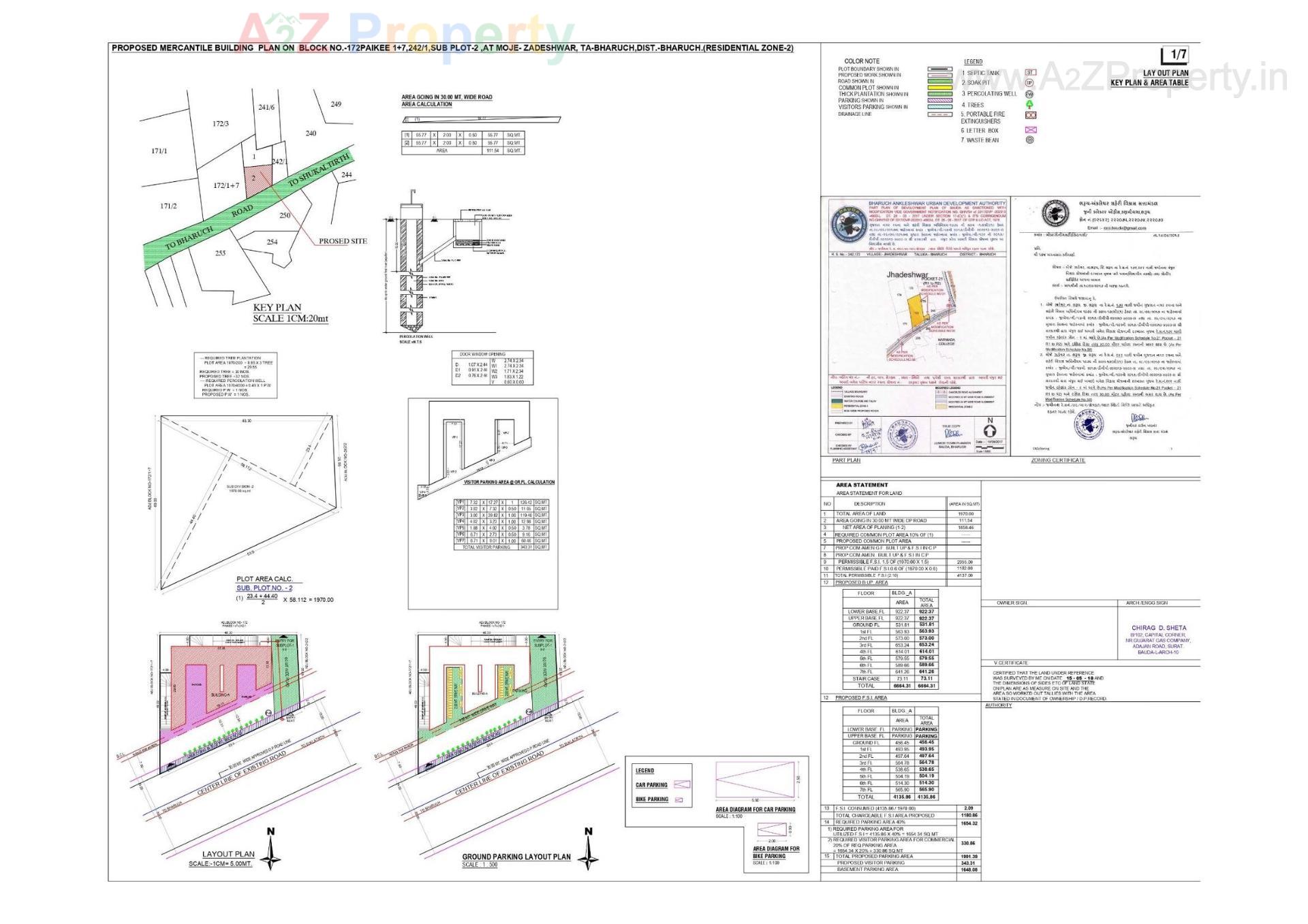  of real estate project 7 X Empire located at Zadeshwar-tavra-main-road, Bharuch, Gujarat