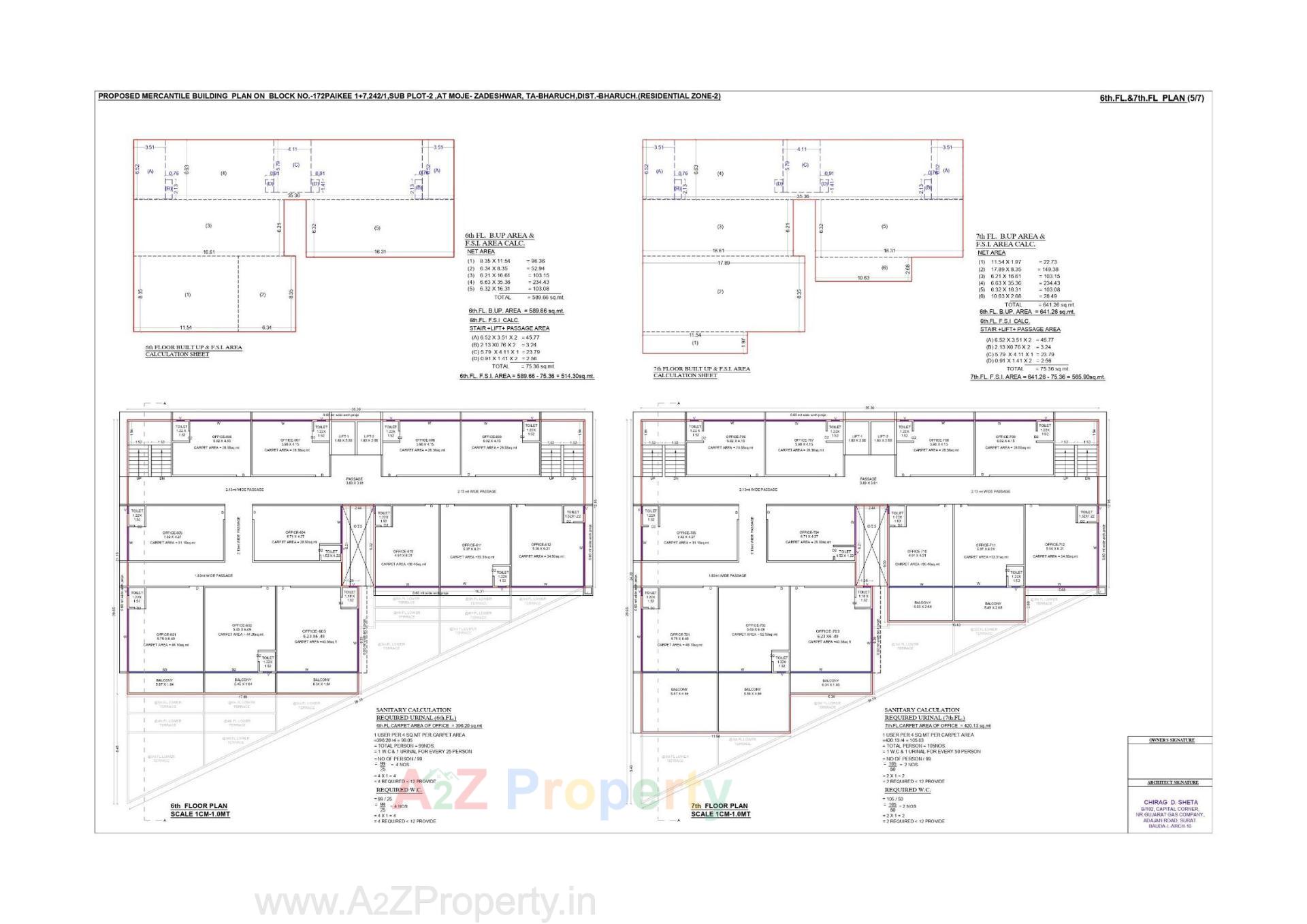  of real estate project 7 X Empire located at Zadeshwar-tavra-main-road, Bharuch, Gujarat
