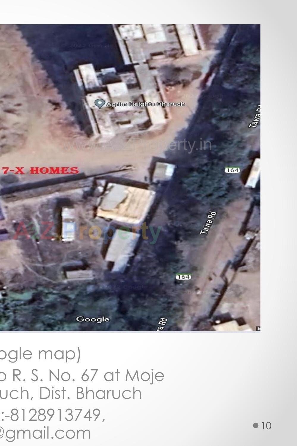 3D Elevation of real estate project 7 X Homes located at Tavara, Bharuch, Gujarat