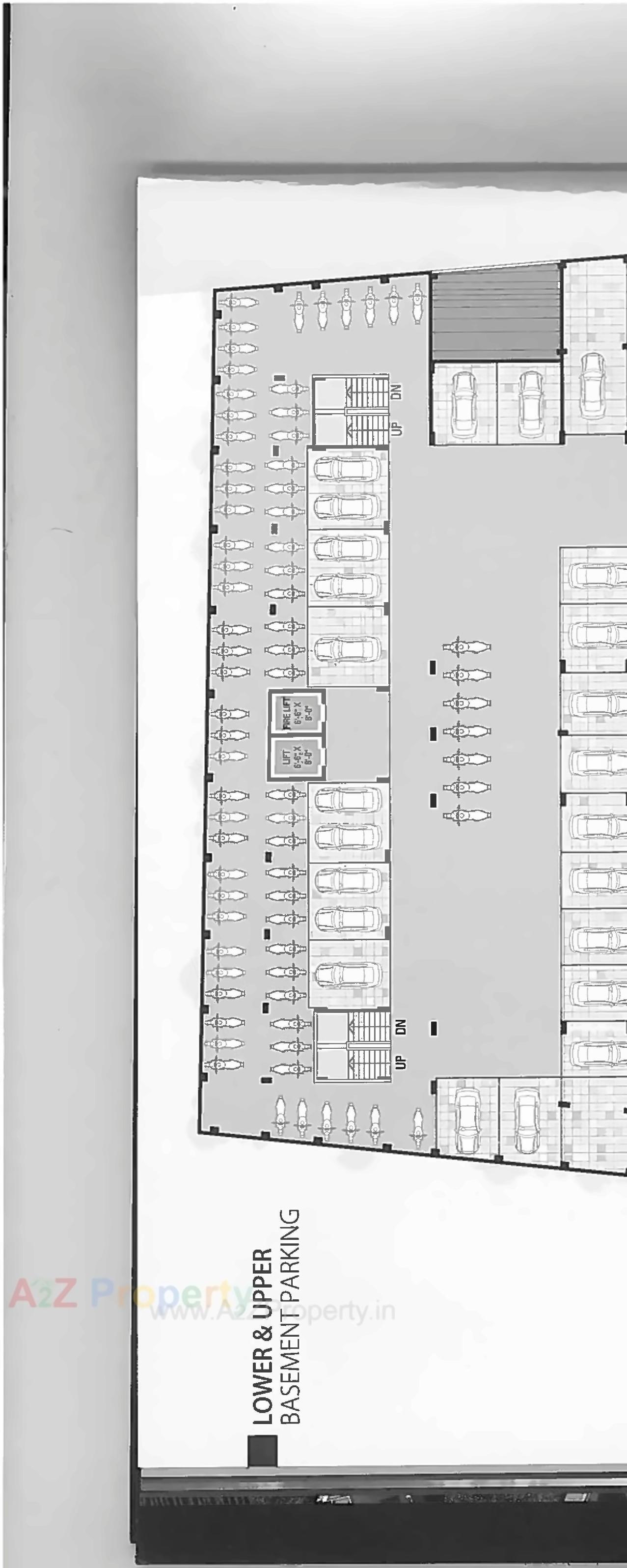 Layout of real estate project 7x Corridor located at Soneri-mahal, Bharuch, Gujarat