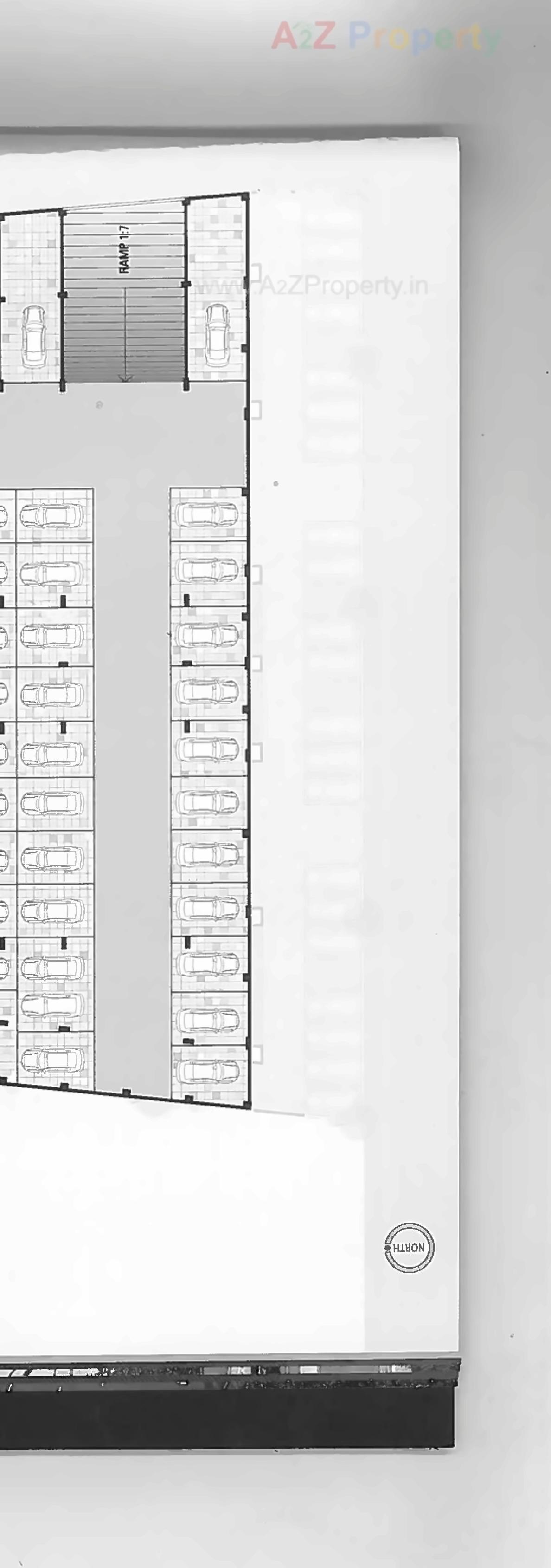 Layout of real estate project 7x Corridor located at Soneri-mahal, Bharuch, Gujarat