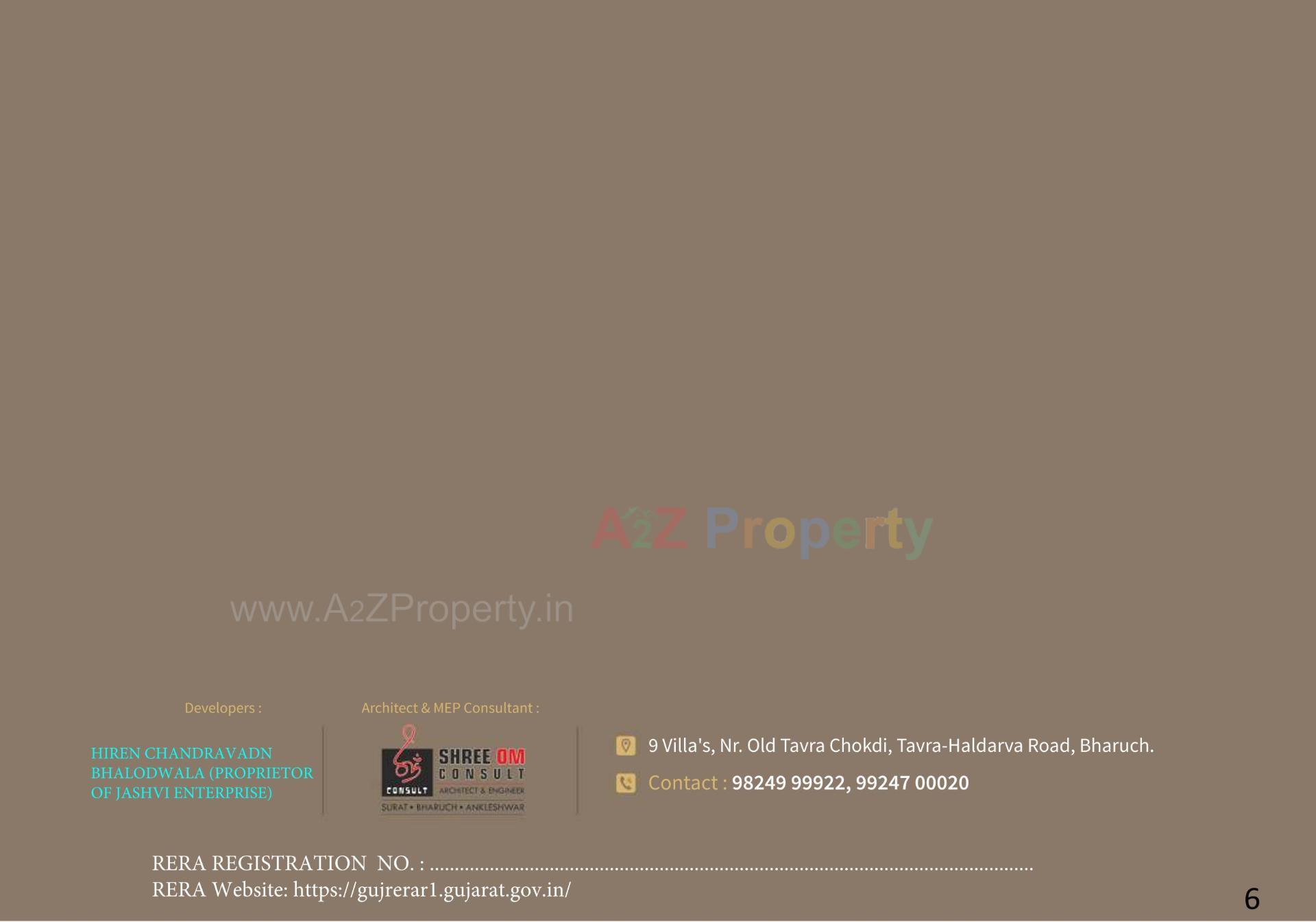  of real estate project 9 Villas located at Tavara, Bharuch, Gujarat