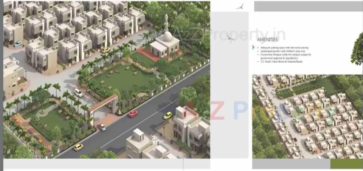 3D Elevation of real estate project Aadil Avenue located at Kukarvada, Bharuch, Gujarat