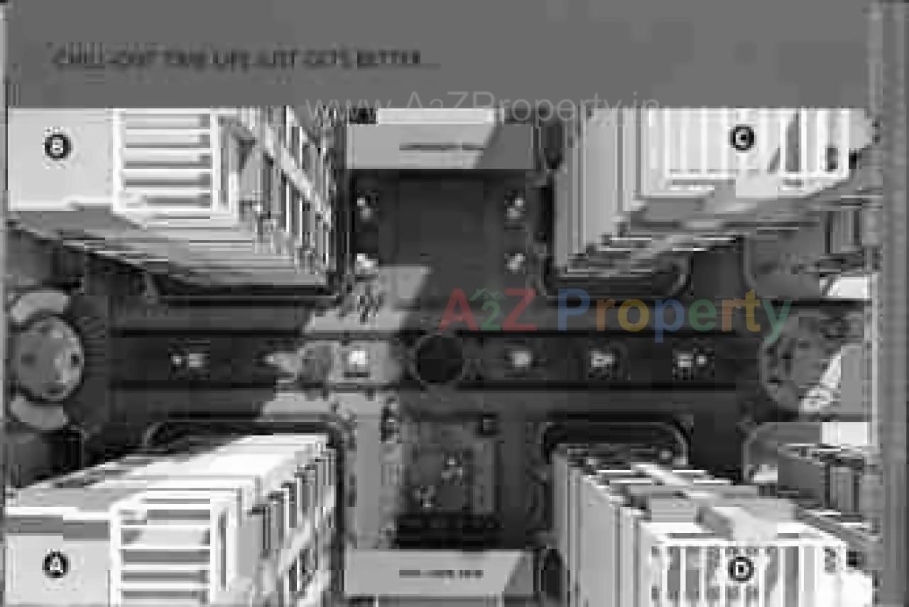 Layout of real estate project Abhuday Heights located at Umraj, Bharuch, Gujarat