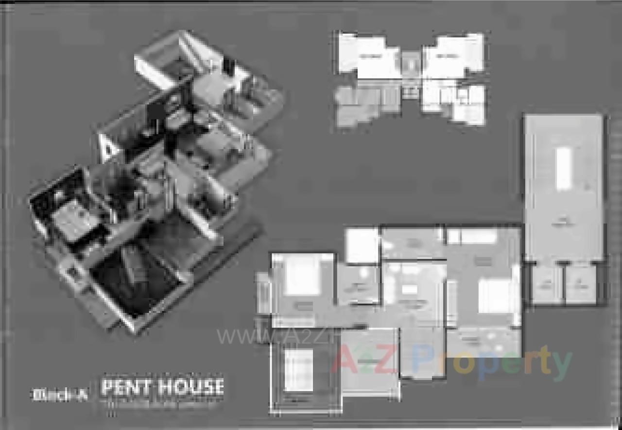 Layout of real estate project Abhuday Heights located at Umraj, Bharuch, Gujarat