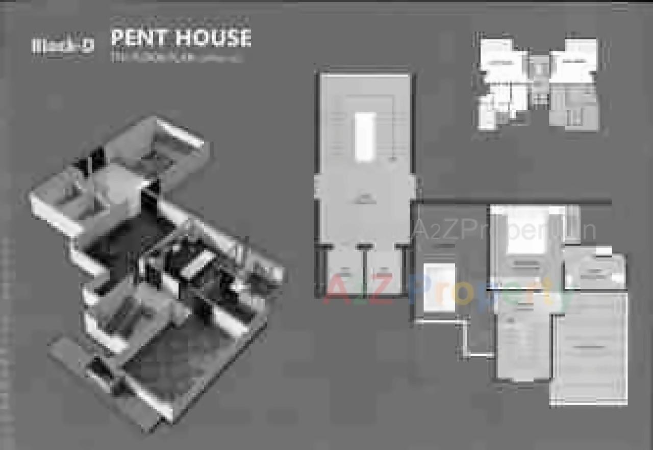 Layout of real estate project Abhuday Heights located at Umraj, Bharuch, Gujarat