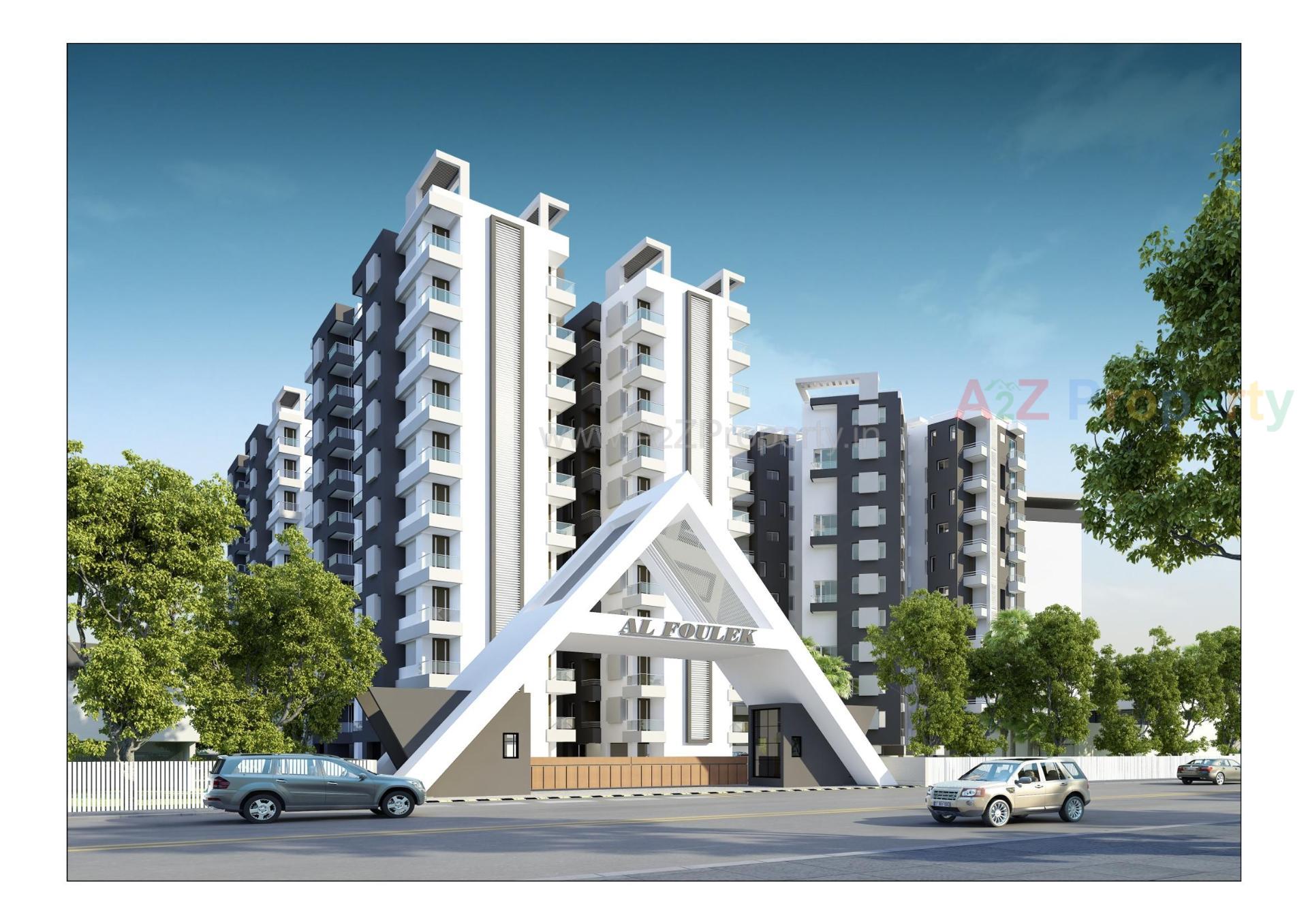 3D Elevation of real estate project Al Foulek located at Dungri, Bharuch, Gujarat