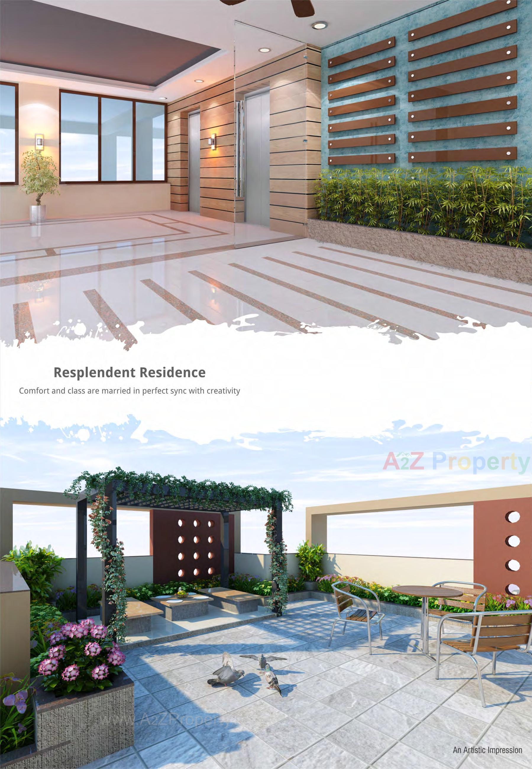 3D Elevation of real estate project Al Karim Heights located at Vejalpur, Bharuch, Gujarat