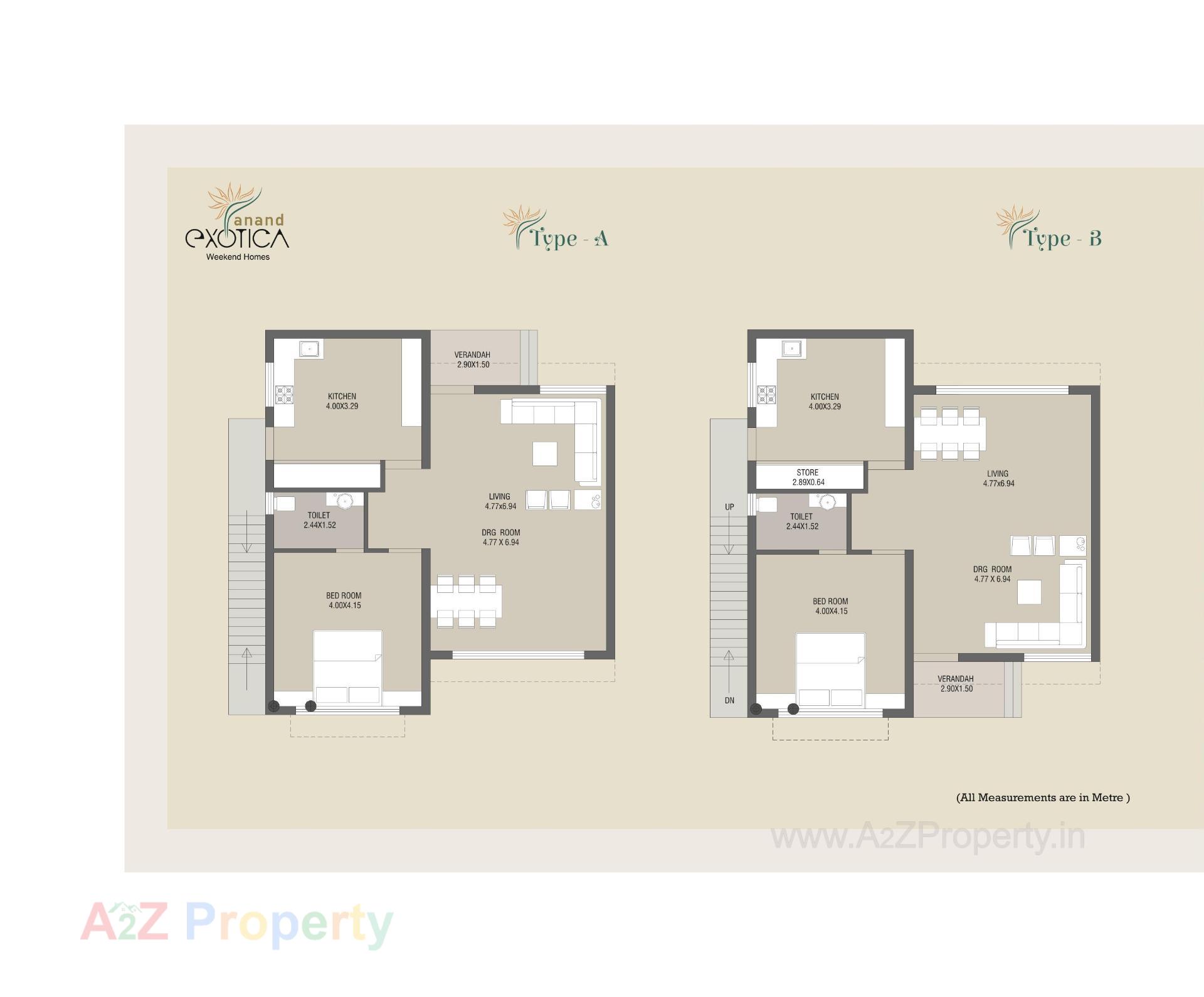 Layout of real estate project Anand Exotica located at Haldarva, Bharuch, Gujarat