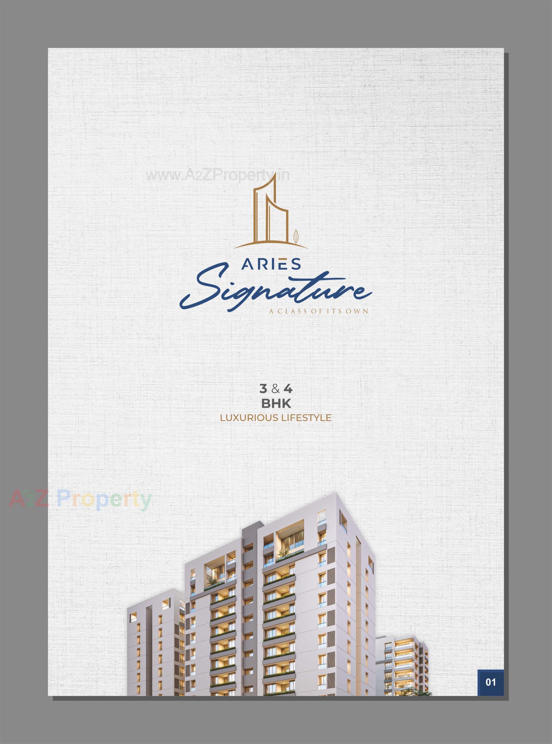  of real estate project Aries Signature located at Zadeshwar, Bharuch, Gujarat