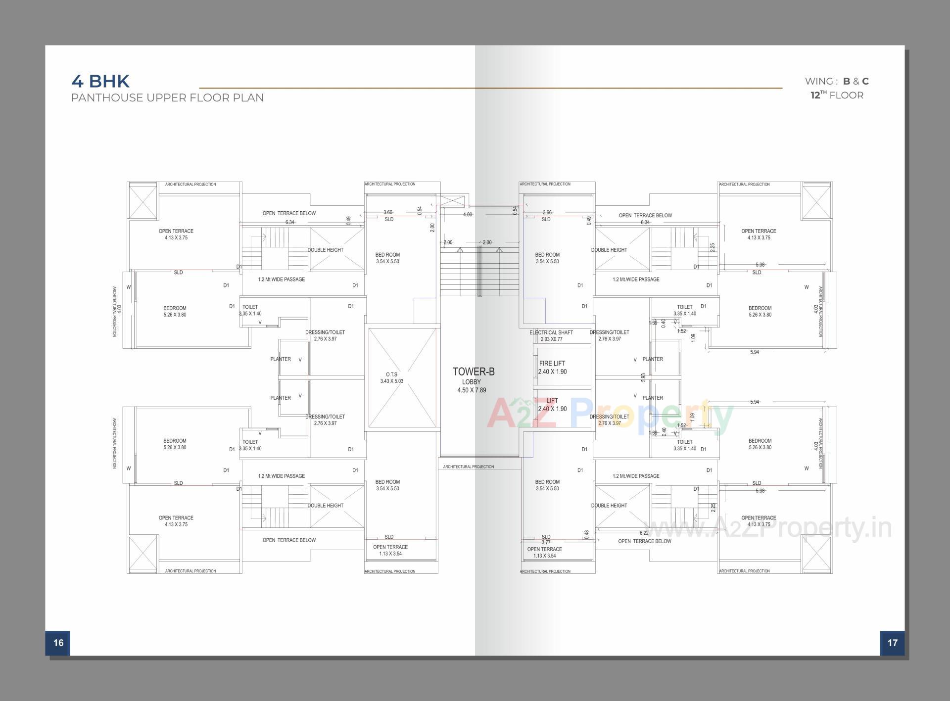  of real estate project Aries Signature located at Zadeshwar, Bharuch, Gujarat