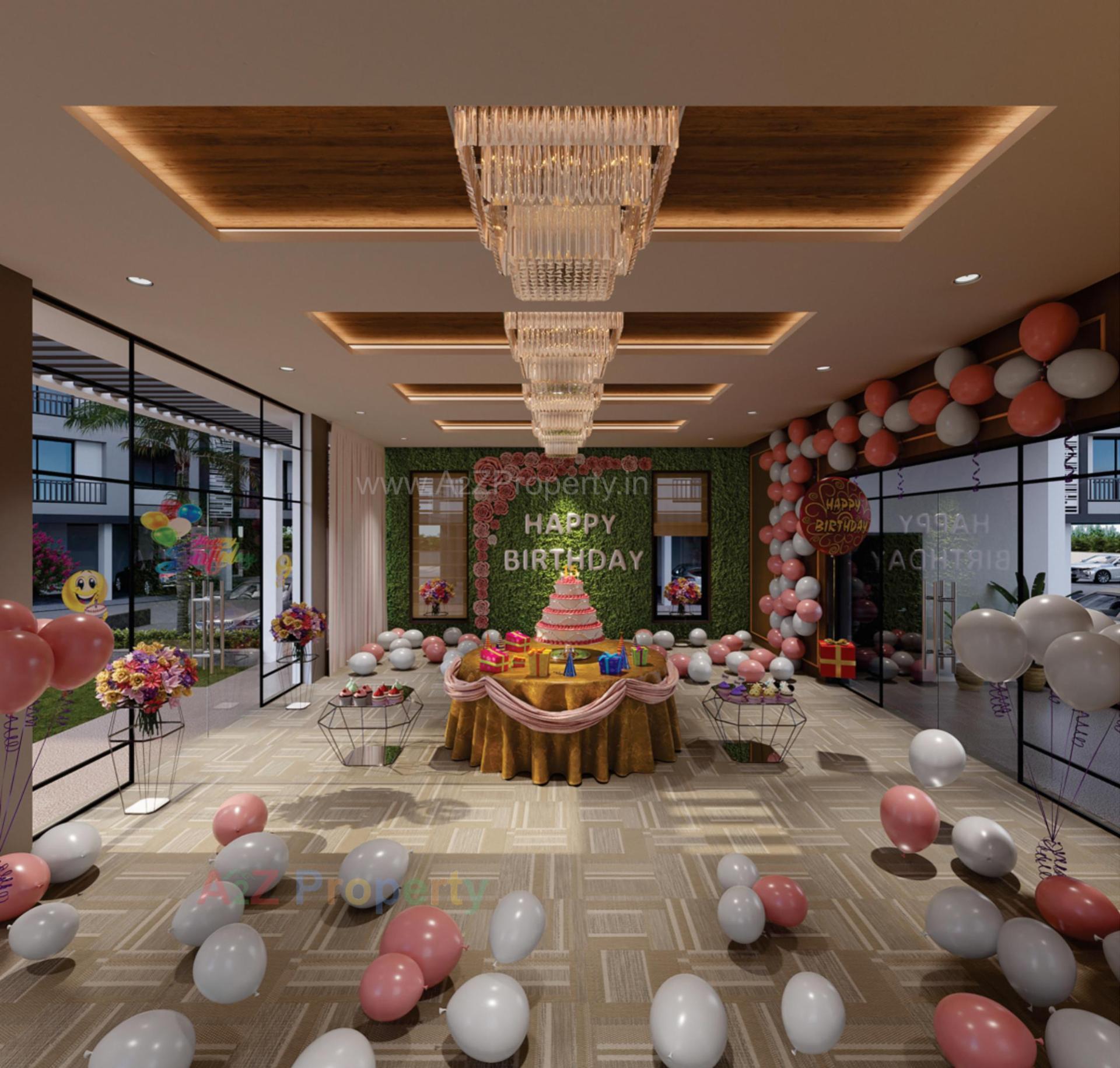 3D Elevation of real estate project Celebration Heights located at Kosamdi, Bharuch, Gujarat