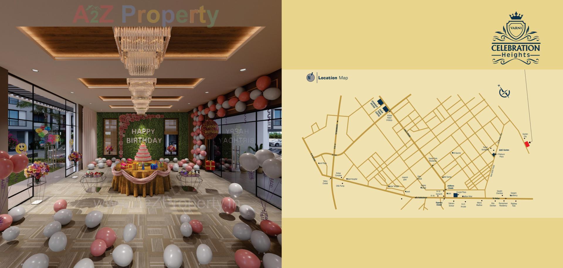  of real estate project Celebration Heights located at Kosamdi, Bharuch, Gujarat