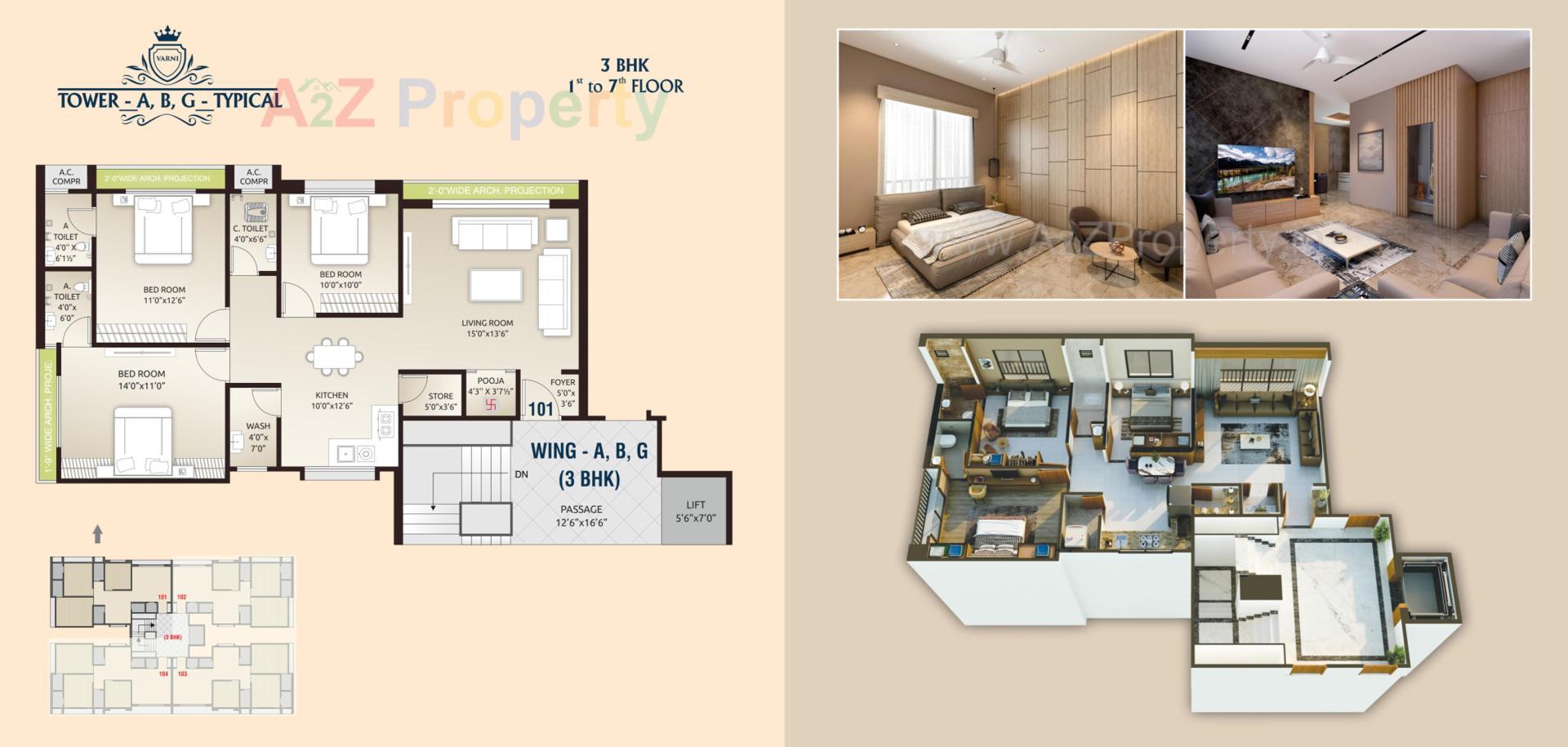 Layout of real estate project Celebration Heights located at Kosamdi, Bharuch, Gujarat