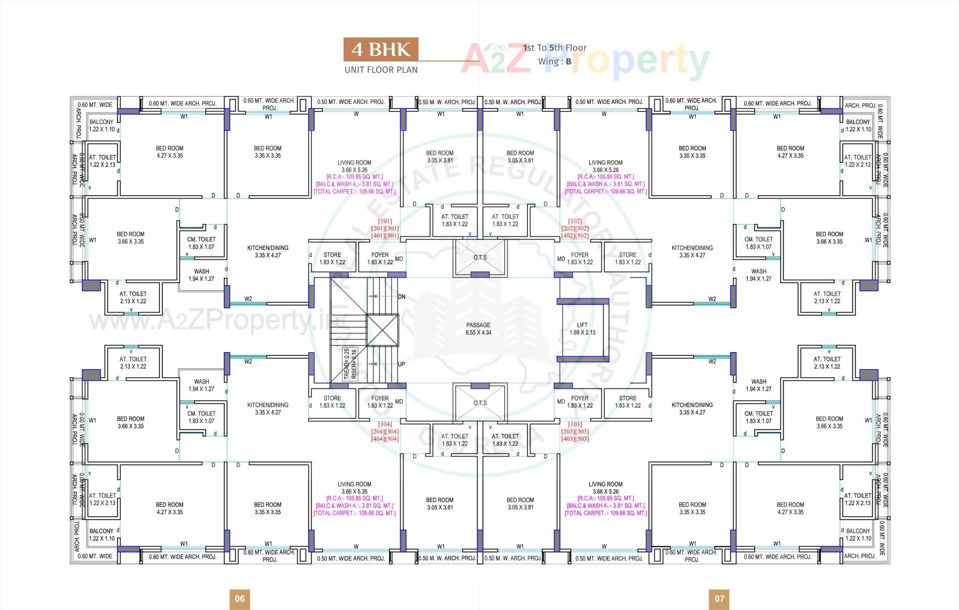 Layout of real estate project Celebration Homes located at Bholav, Bharuch, Gujarat