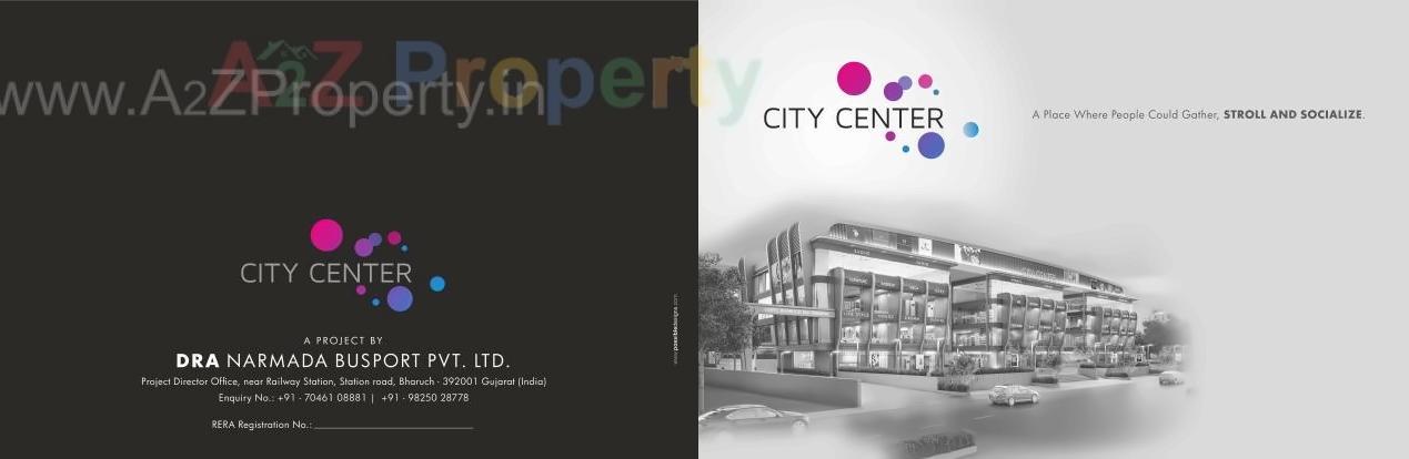  of real estate project City Center located at Kasakpatti, Bharuch, Gujarat