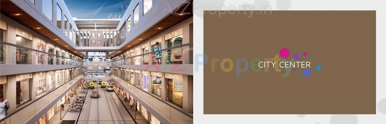 3D Elevation of real estate project City Center located at Kasakpatti, Bharuch, Gujarat