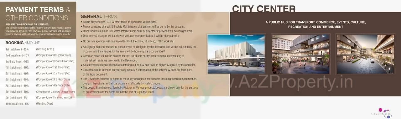  of real estate project City Center located at Kasakpatti, Bharuch, Gujarat