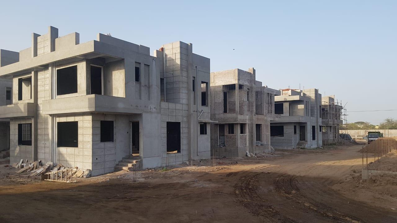 142448_const of real estate project Ekdant Bungalows located at Vadadala, Bharuch, Gujarat