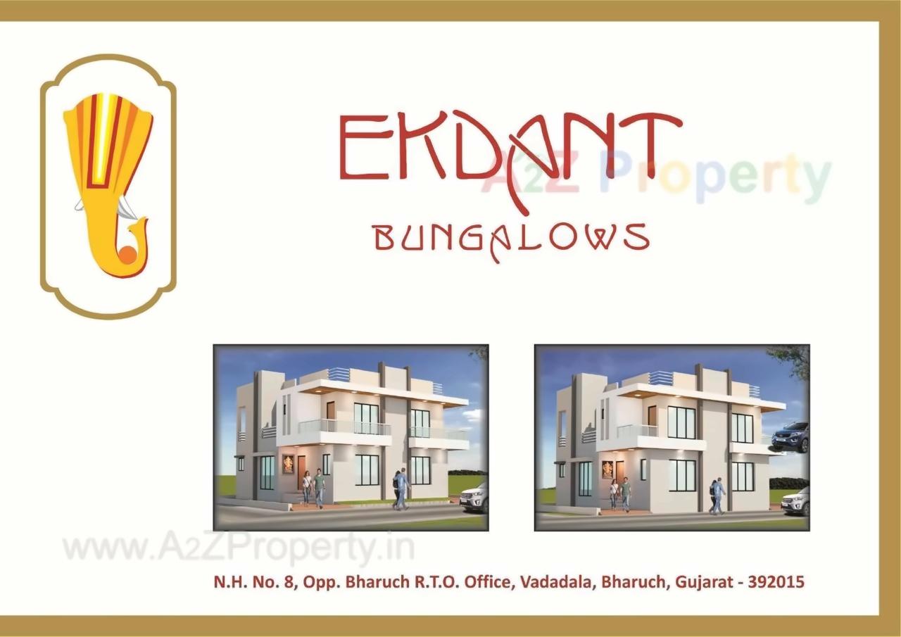  of real estate project Ekdant Bungalows located at Vadadala, Bharuch, Gujarat