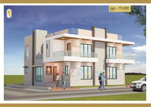 Elevation of real estate project Ekdant Bungalows located at Vadadala, Bharuch, Gujarat