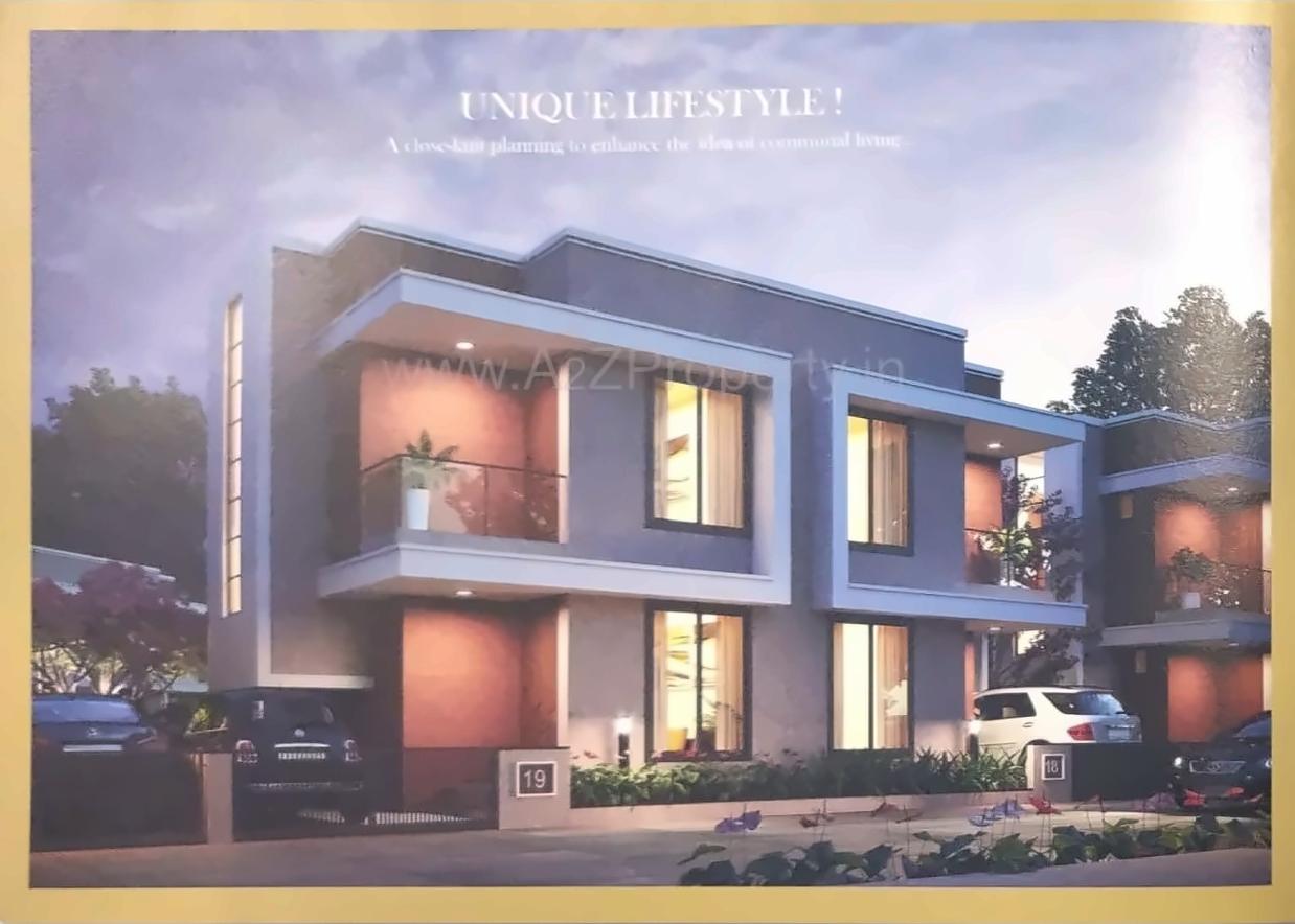 3D Elevation of real estate project Golden Homes located at Bharuch, Bharuch, Gujarat