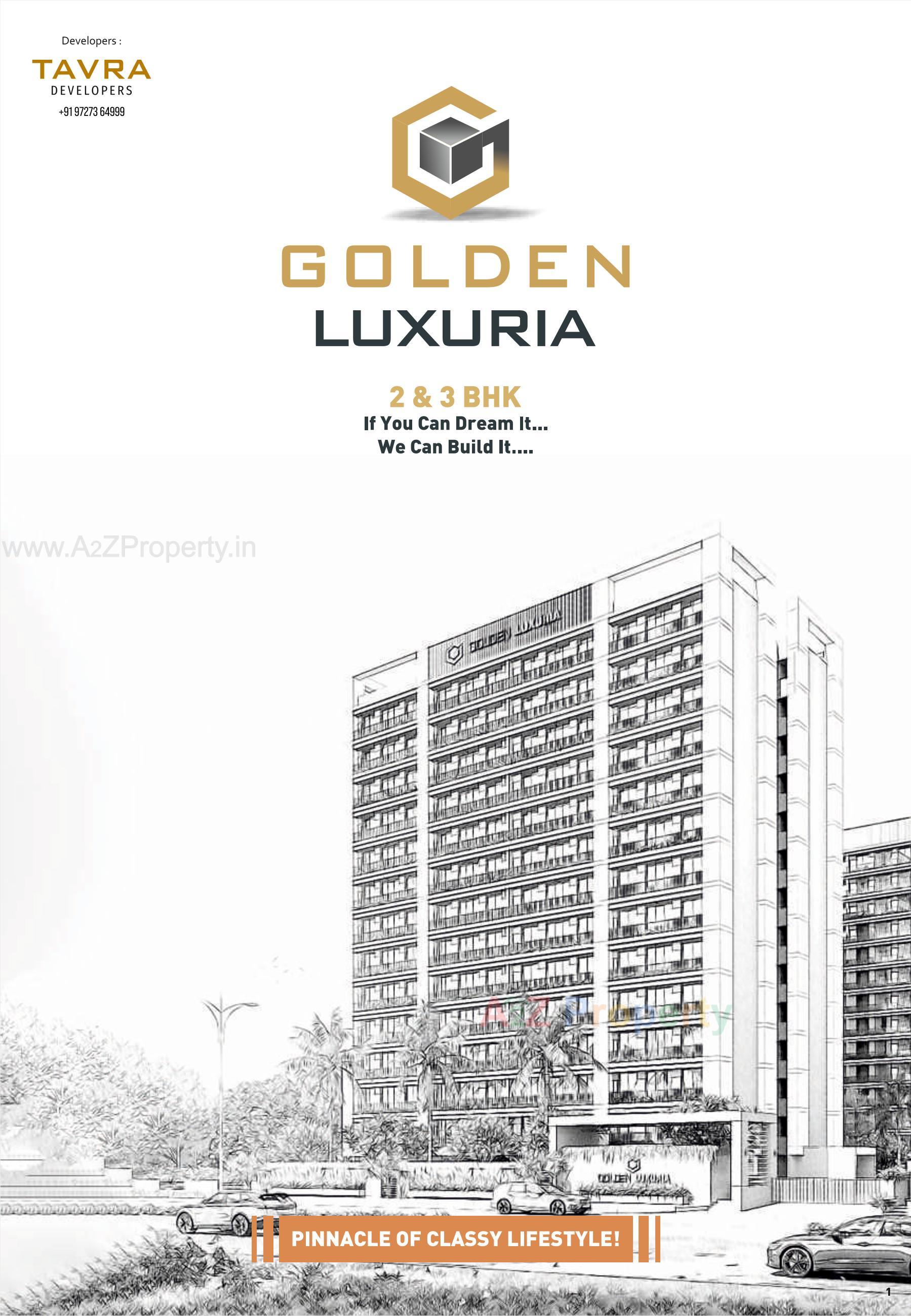  of real estate project Golden Luxuria located at Tavra, Bharuch, Gujarat