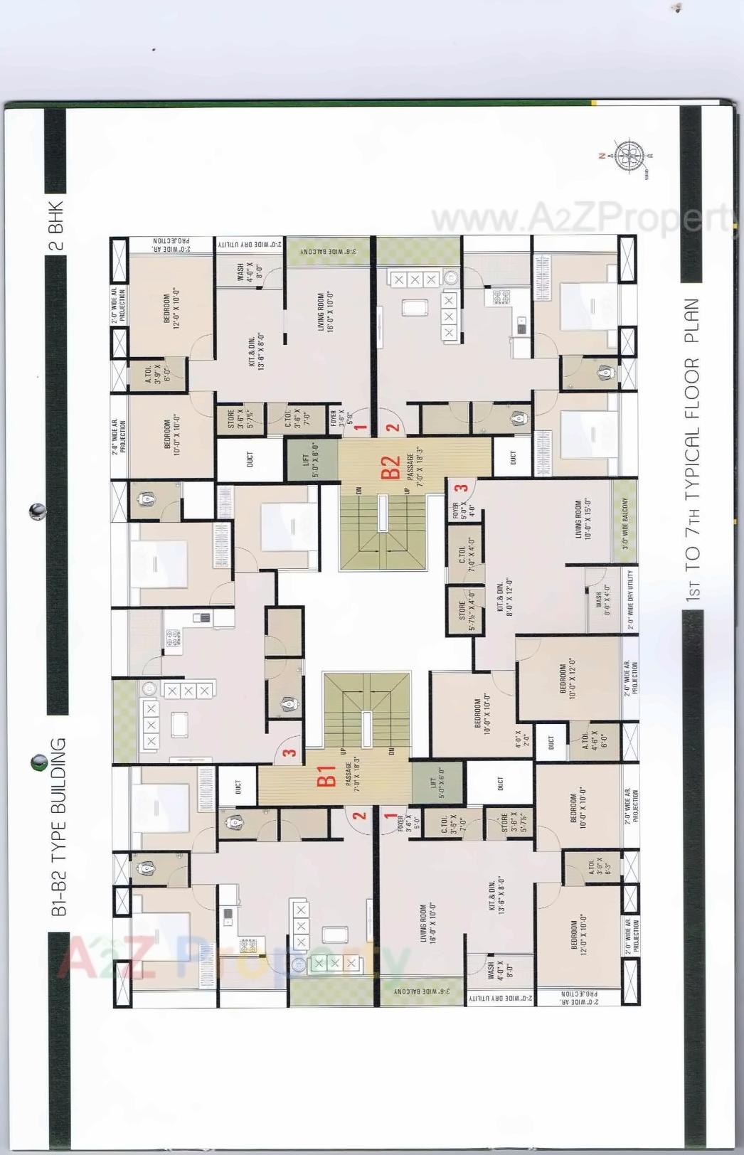 Layout of real estate project Madina Complex located at Bhadkodara, Bharuch, Gujarat