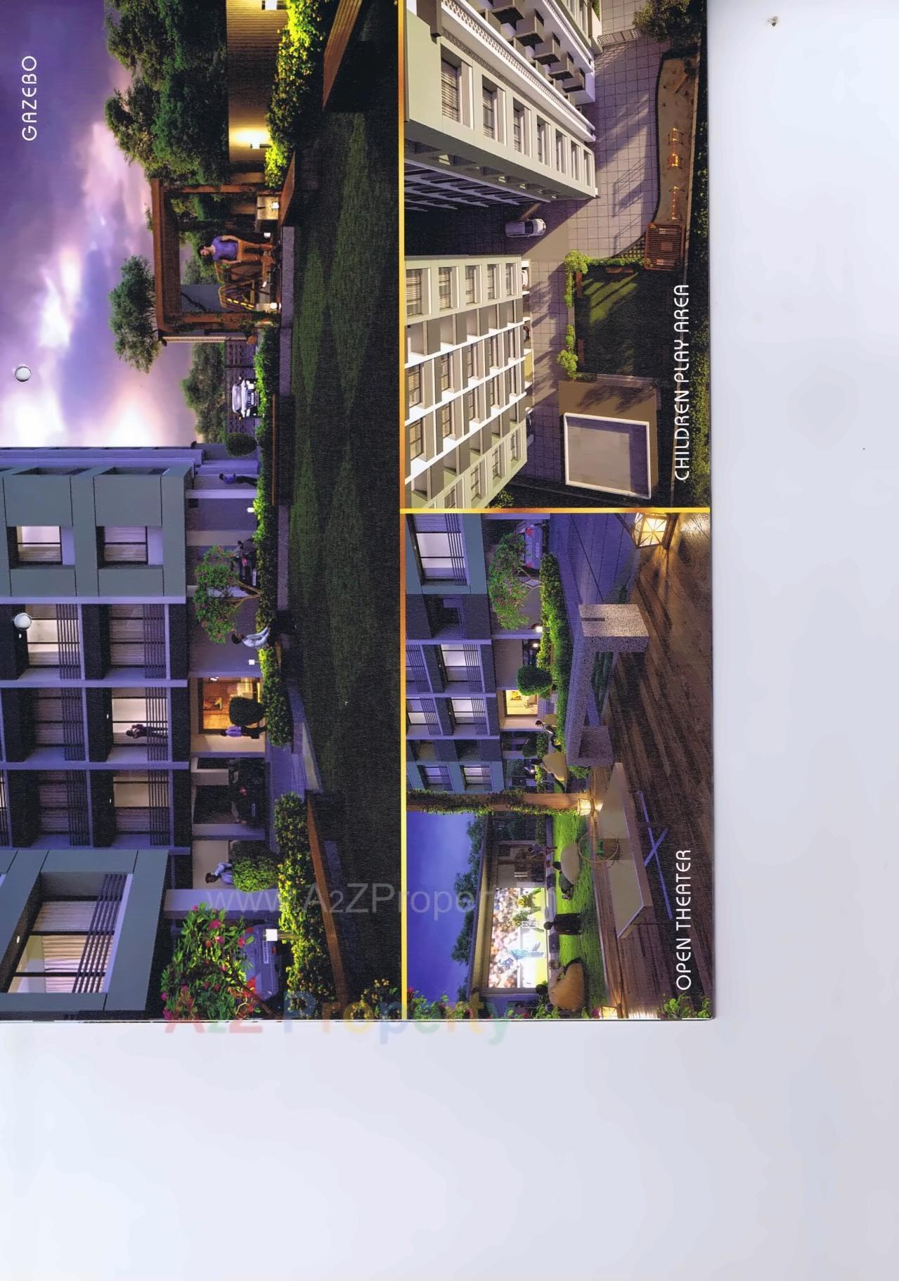 3D Elevation of real estate project Madina Complex located at Bhadkodara, Bharuch, Gujarat