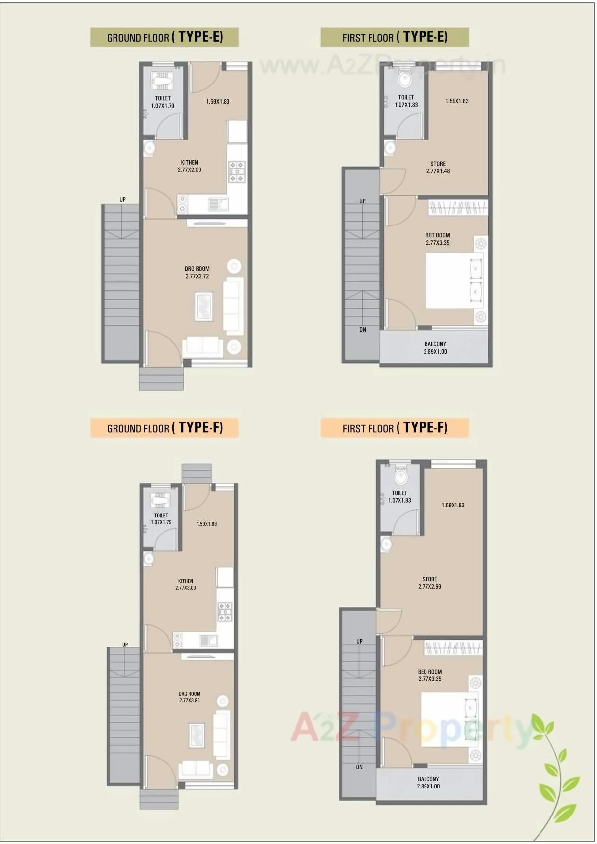 Layout of real estate project Maharshi Villa located at Haldarwa, Bharuch, Gujarat